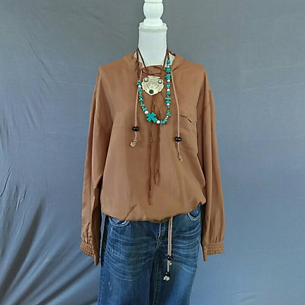Silk Spitalnick Pull~Over Jacket